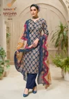 Naishaa Vol 54 By Suryajyoti Jam Satin Printed Dress Material 
